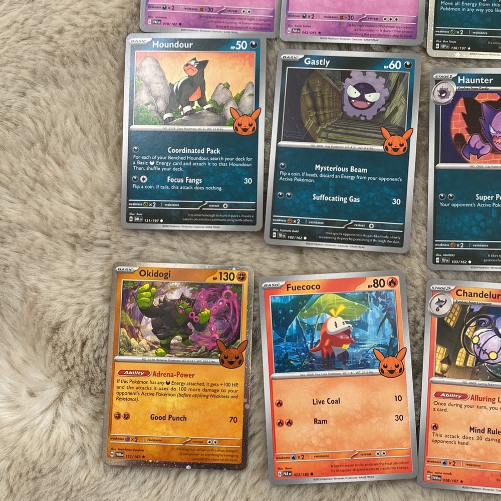 Pokémon Halloween Trick or Trade Trading Cards 30 Full Set New 🎃 - Picture 6 of 16